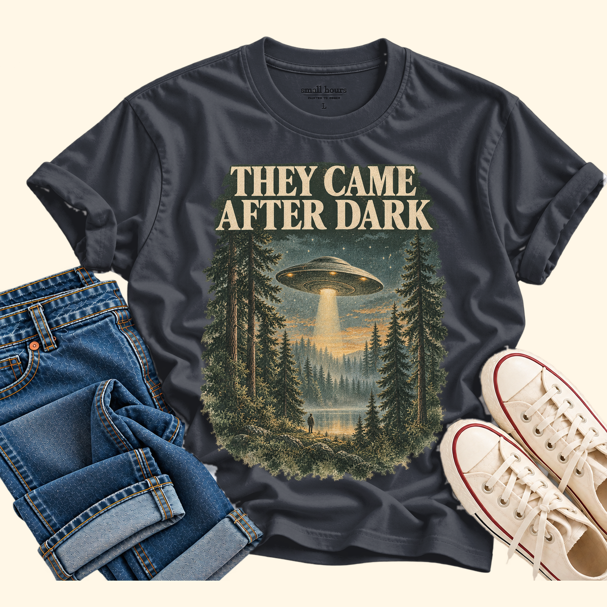 they came after dark