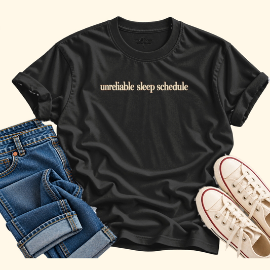 unreliable sleep schedule