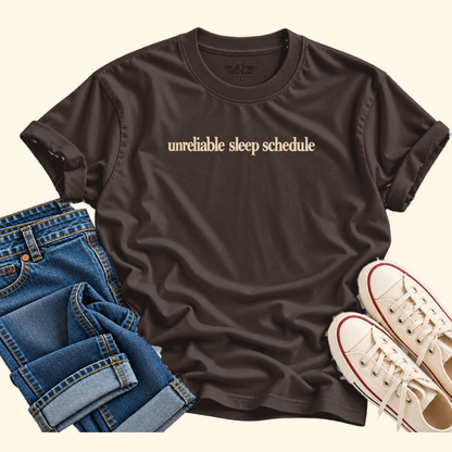 unreliable sleep schedule