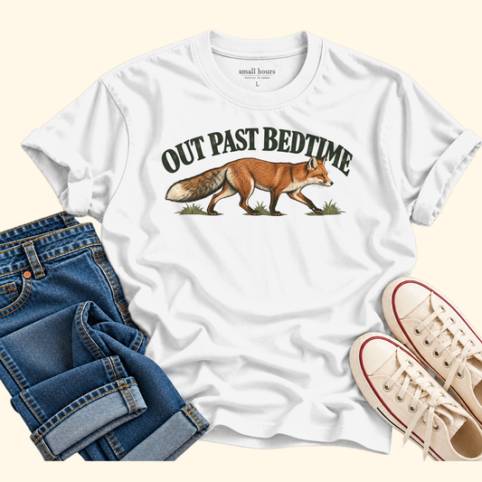out past bedtime