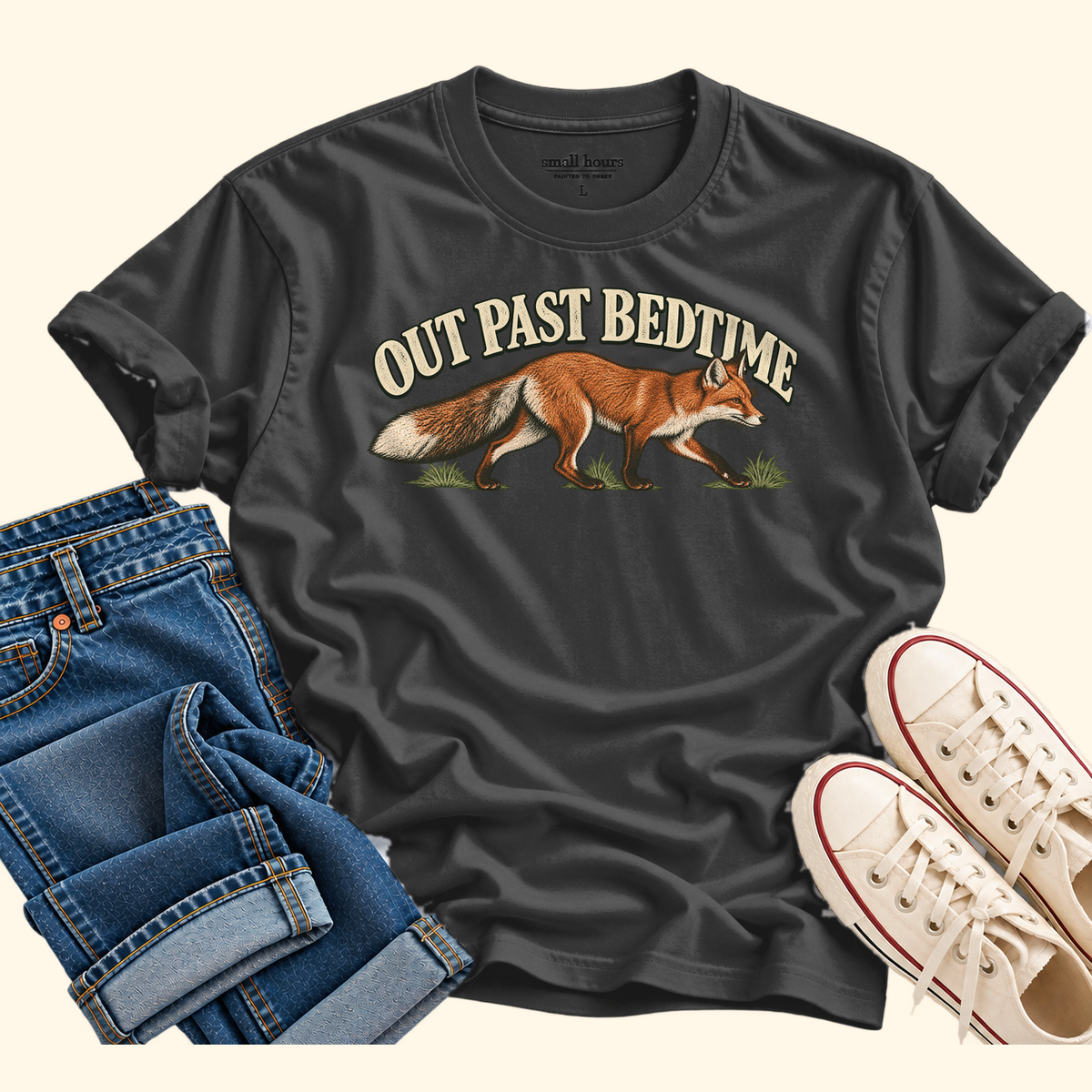 out past bedtime