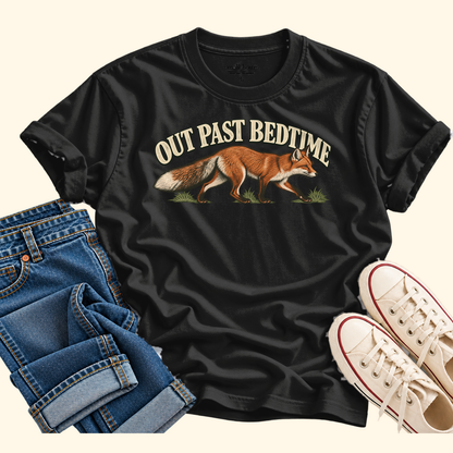 out past bedtime