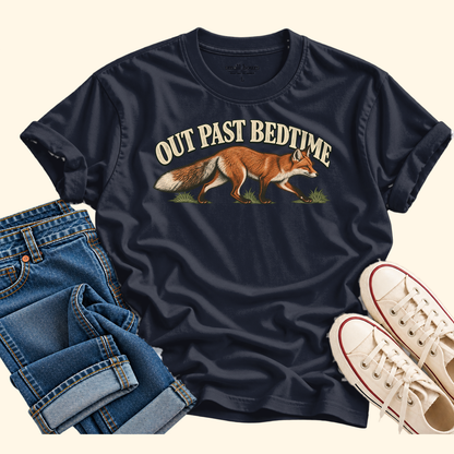 out past bedtime