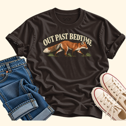 out past bedtime