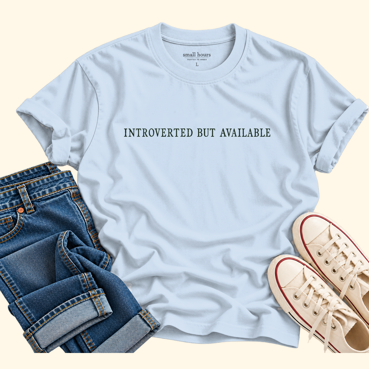 introverted but available