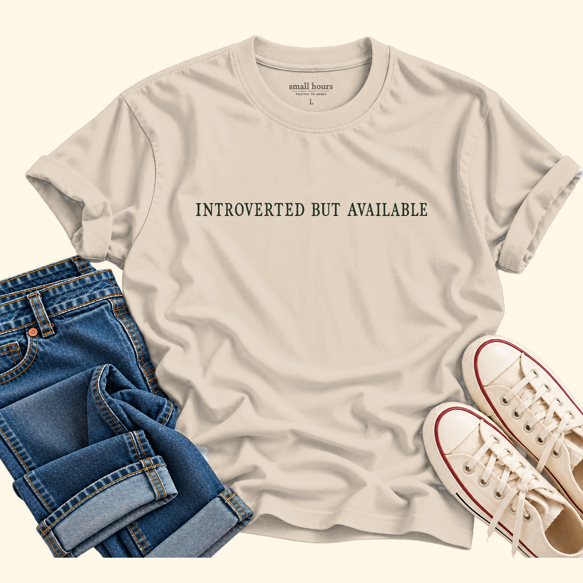 introverted but available