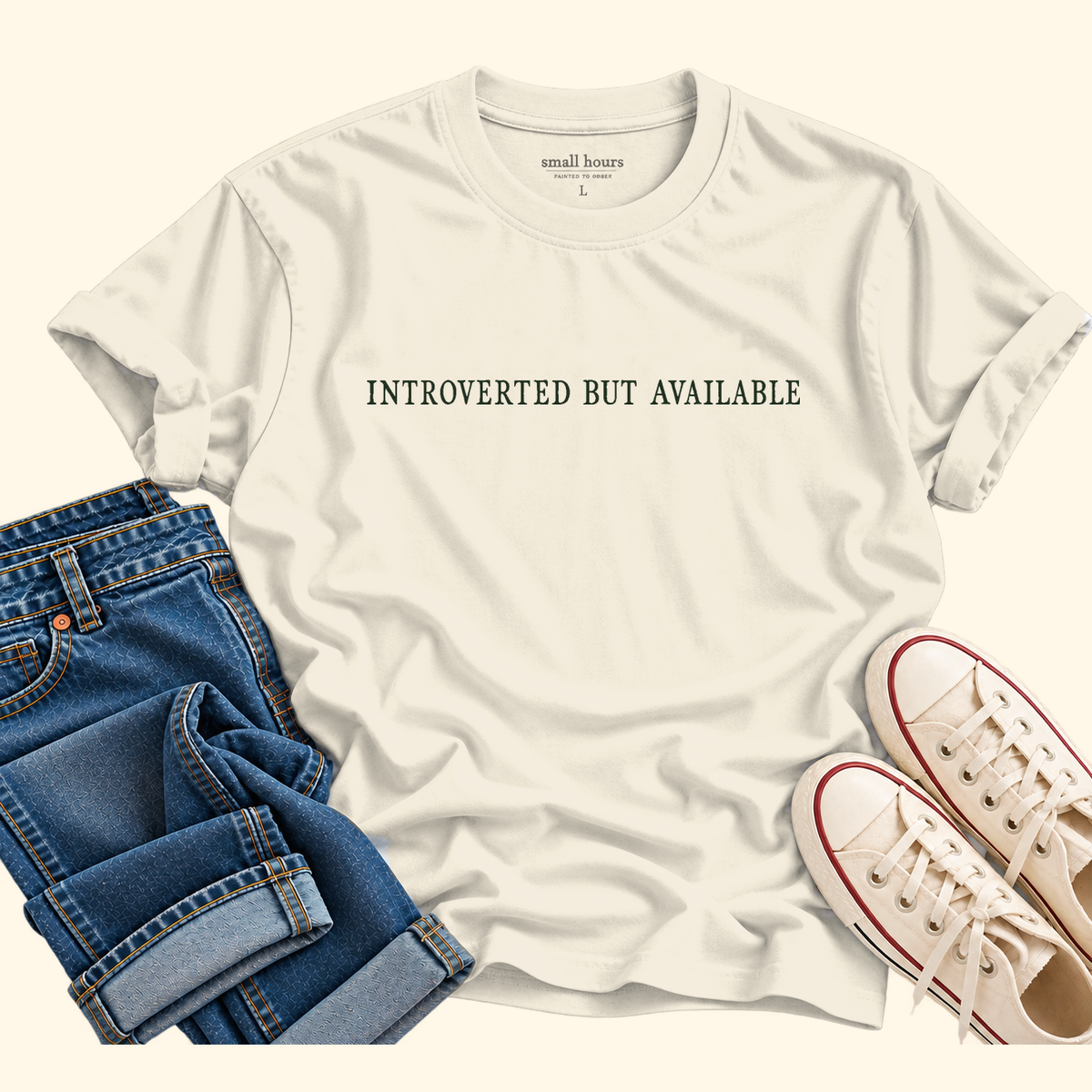 introverted but available