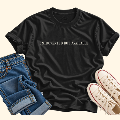 introverted but available