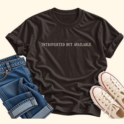 introverted but available