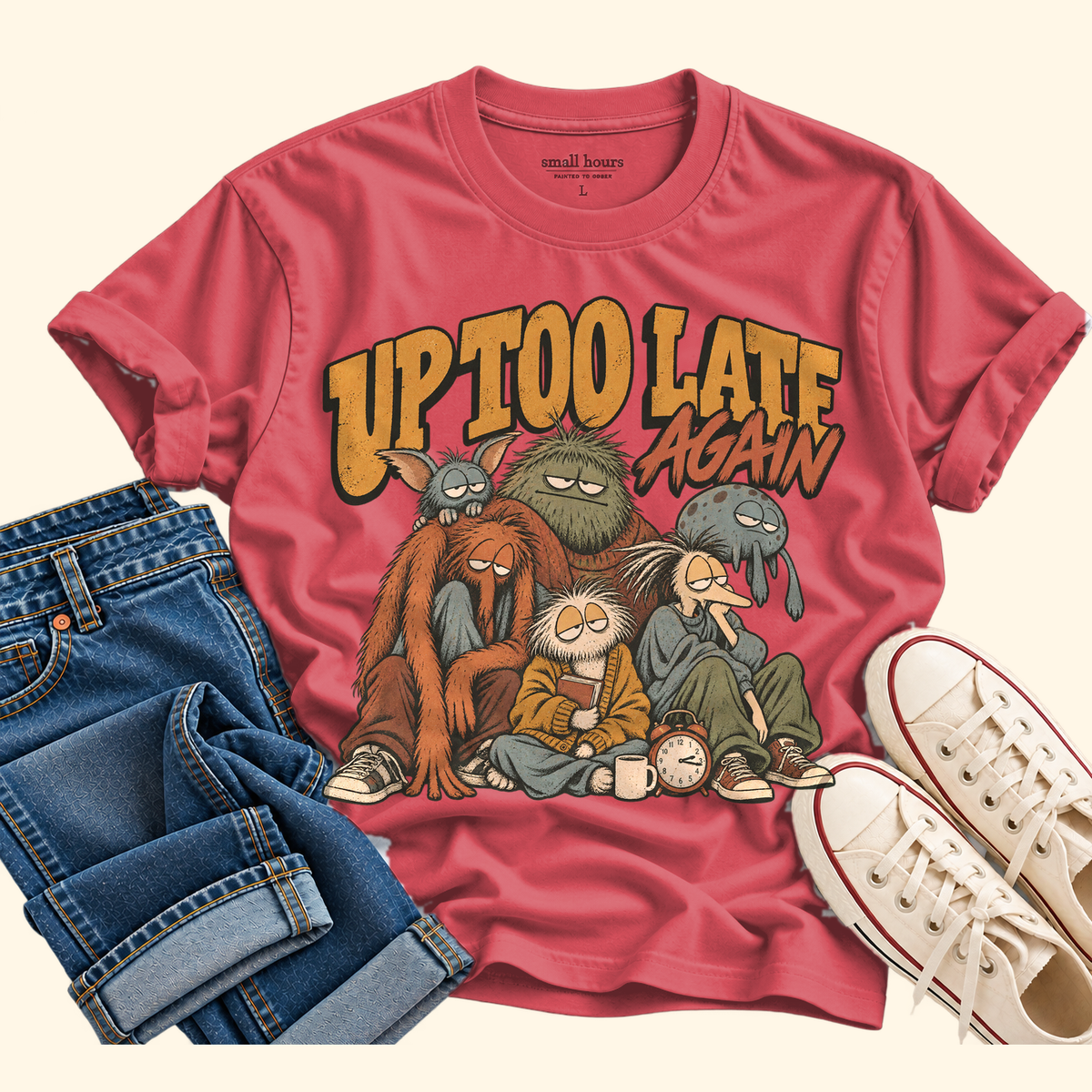 up too late again