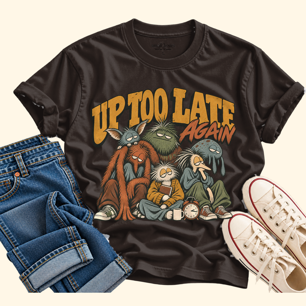 up too late again