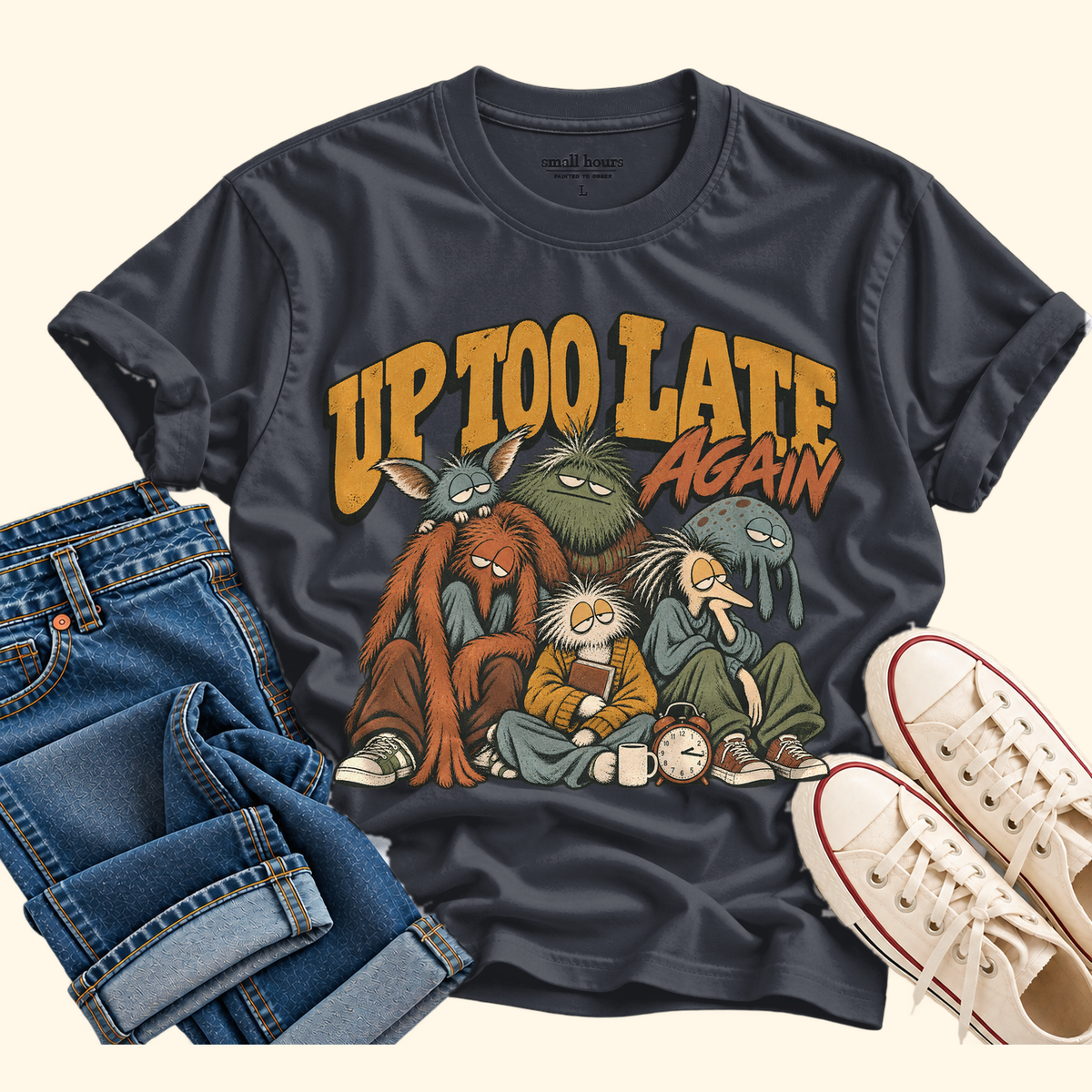 up too late again