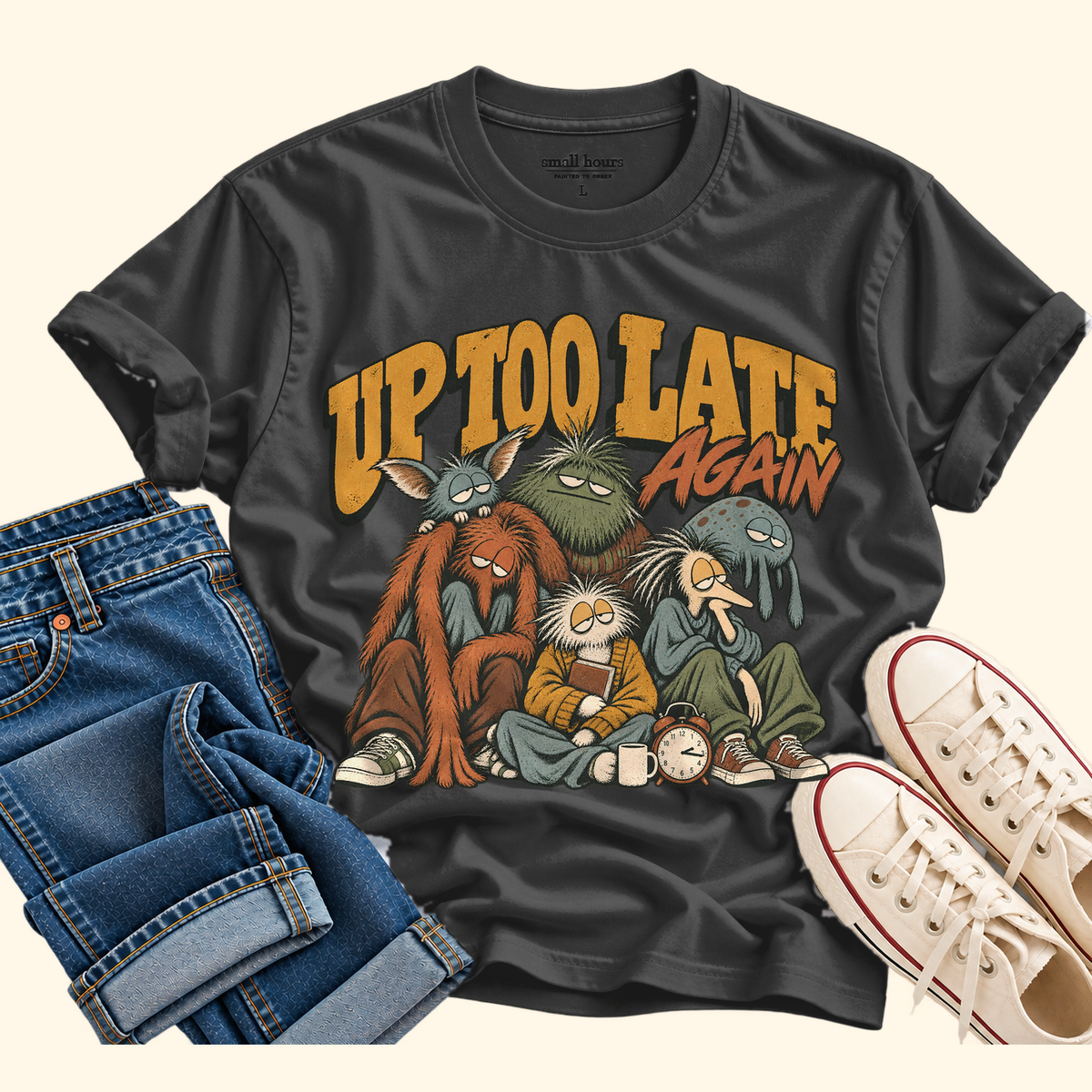 up too late again