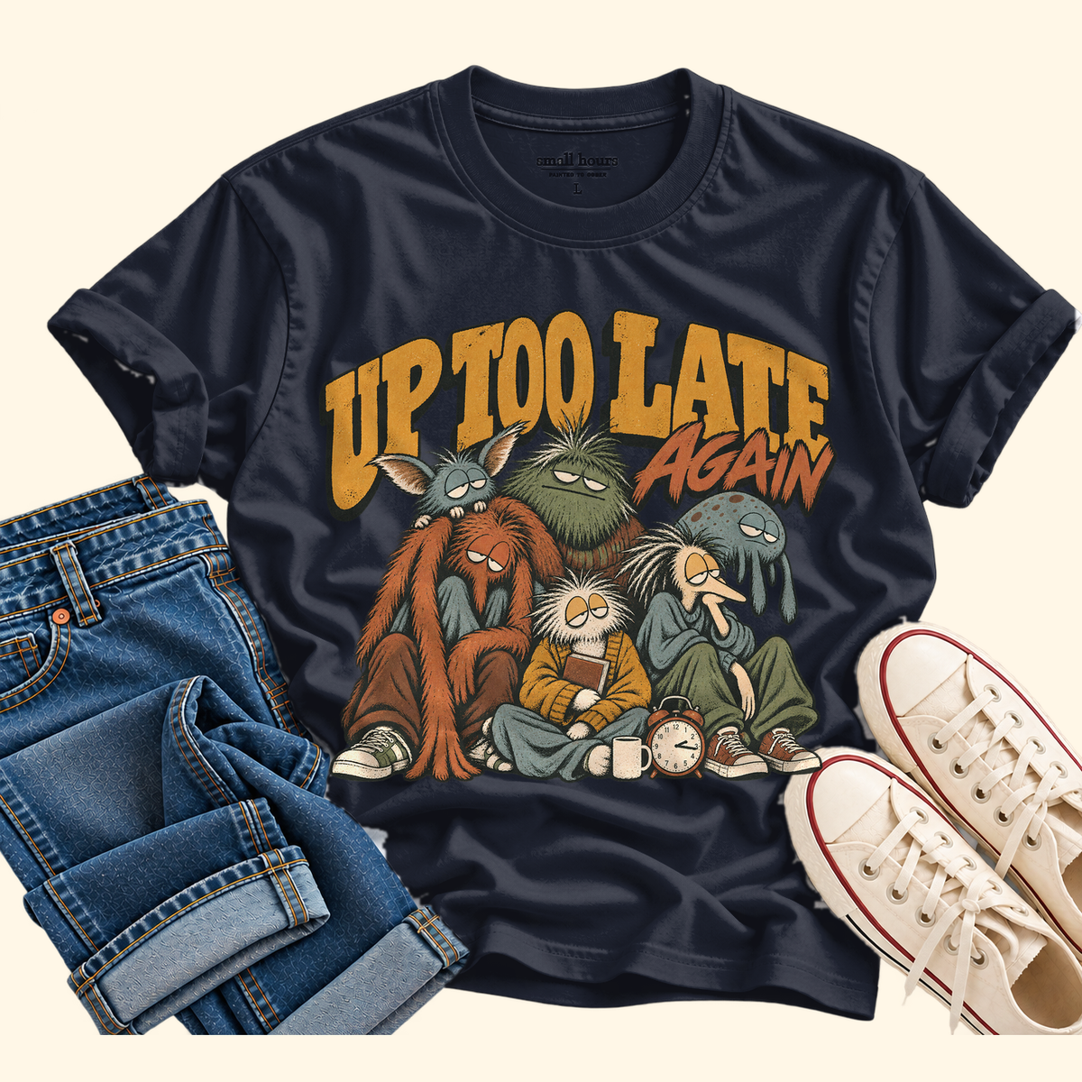 up too late again