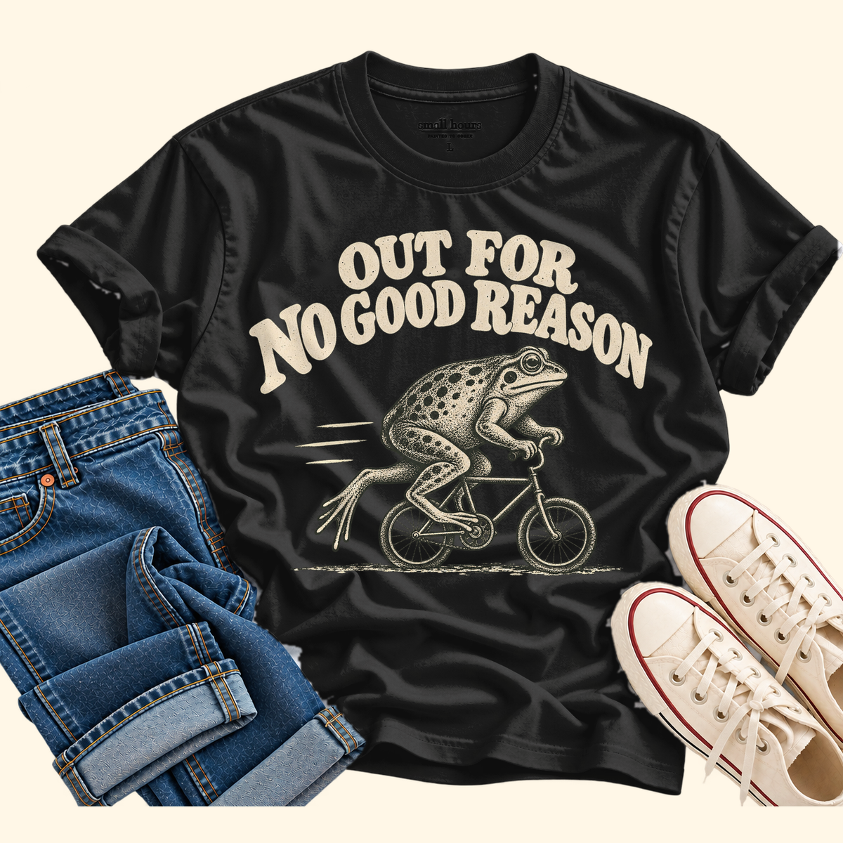 out for no good reason