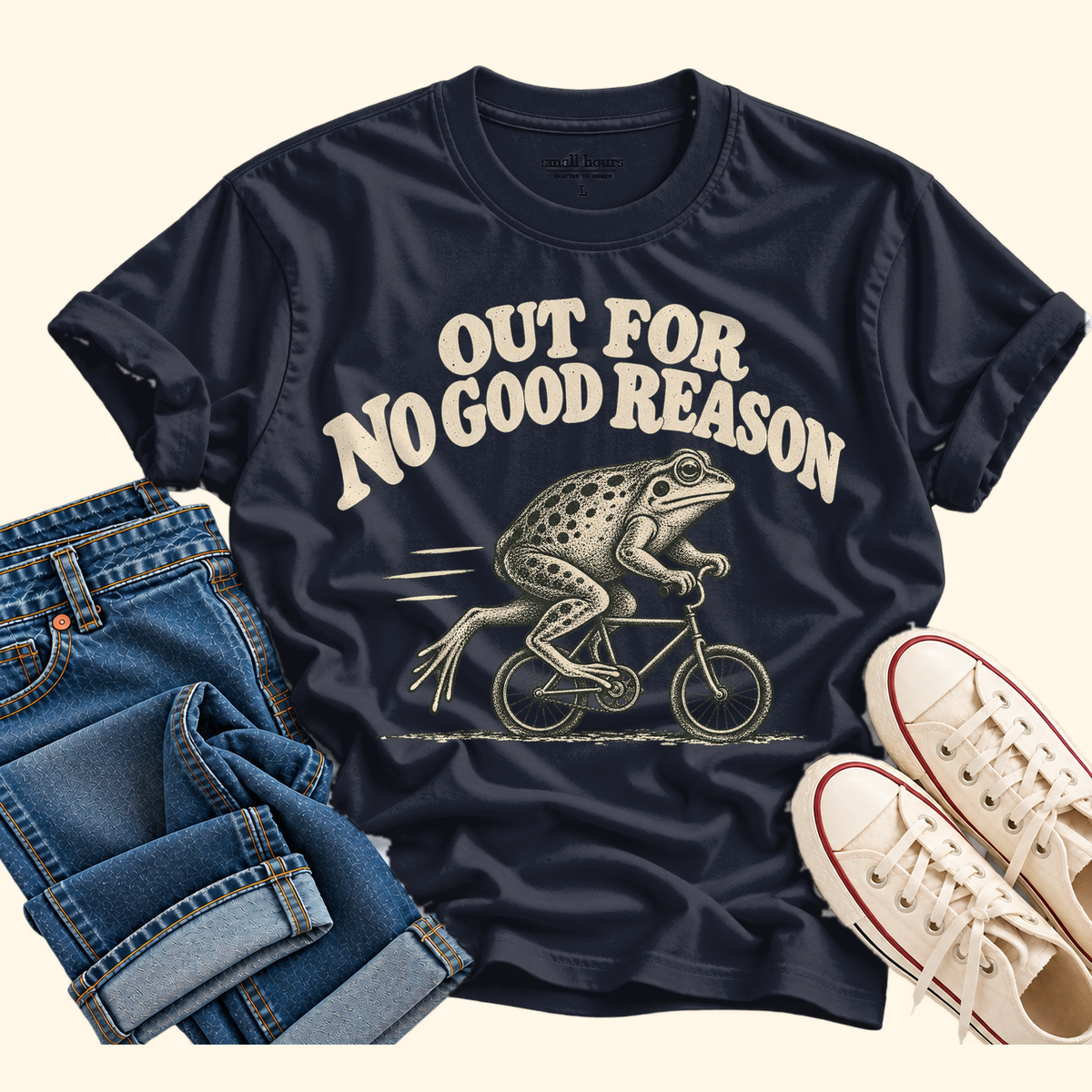 out for no good reason