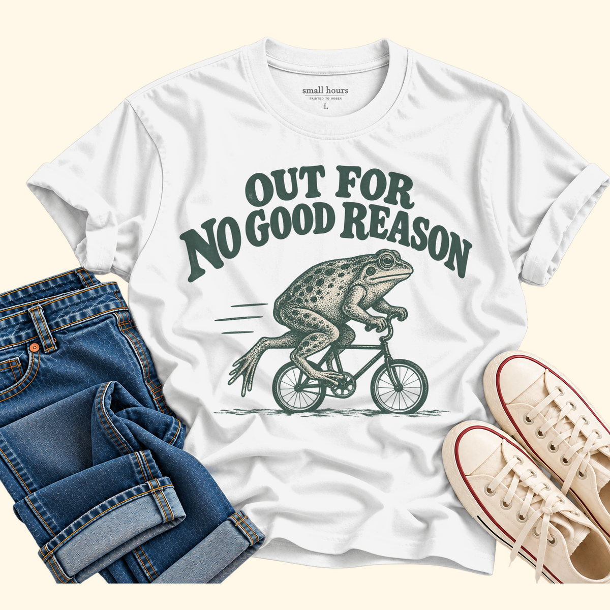 out for no good reason