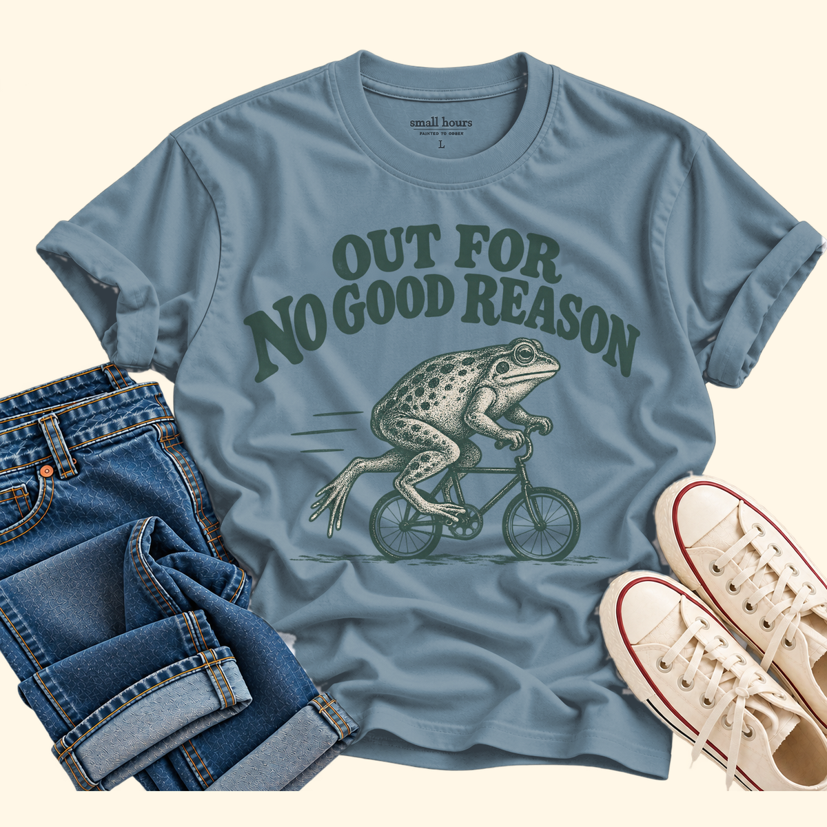 out for no good reason