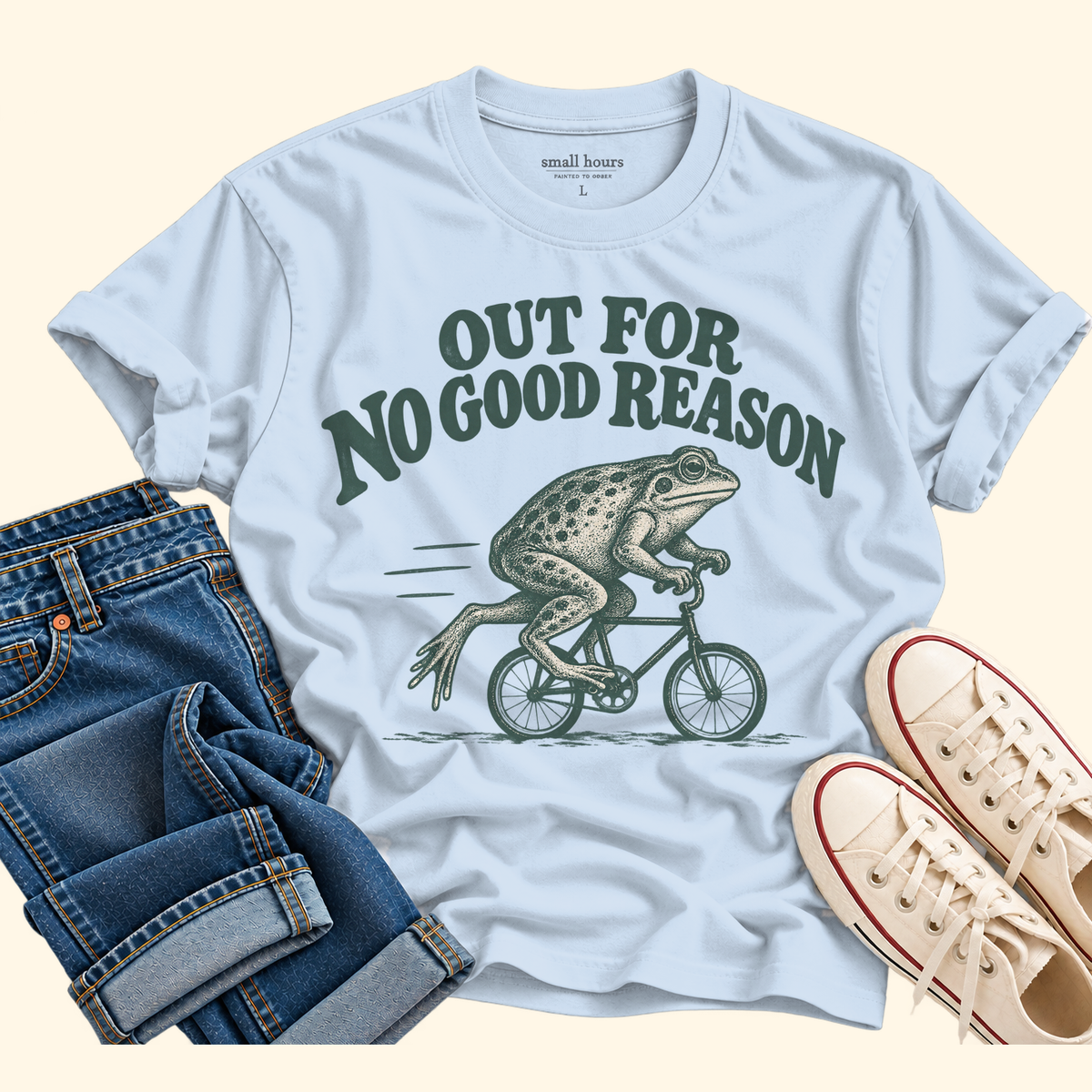 out for no good reason