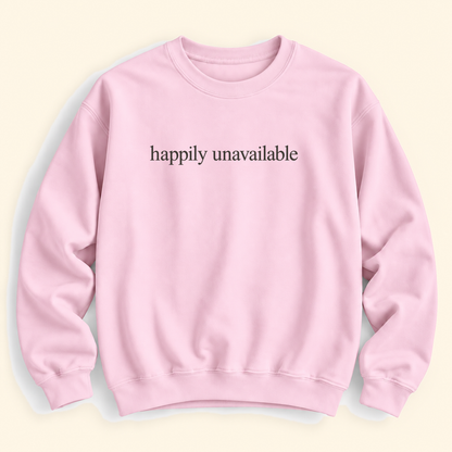 happily unavailable