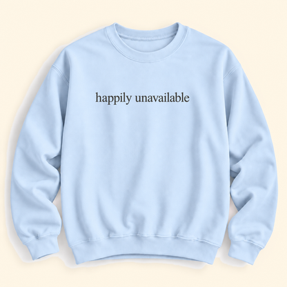 happily unavailable