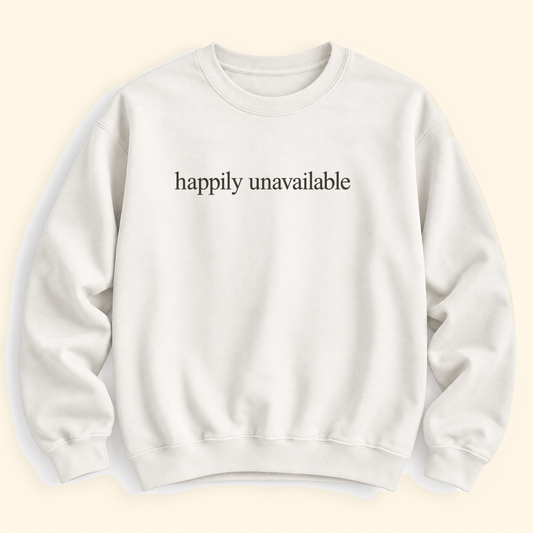 happily unavailable
