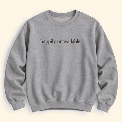 happily unavailable