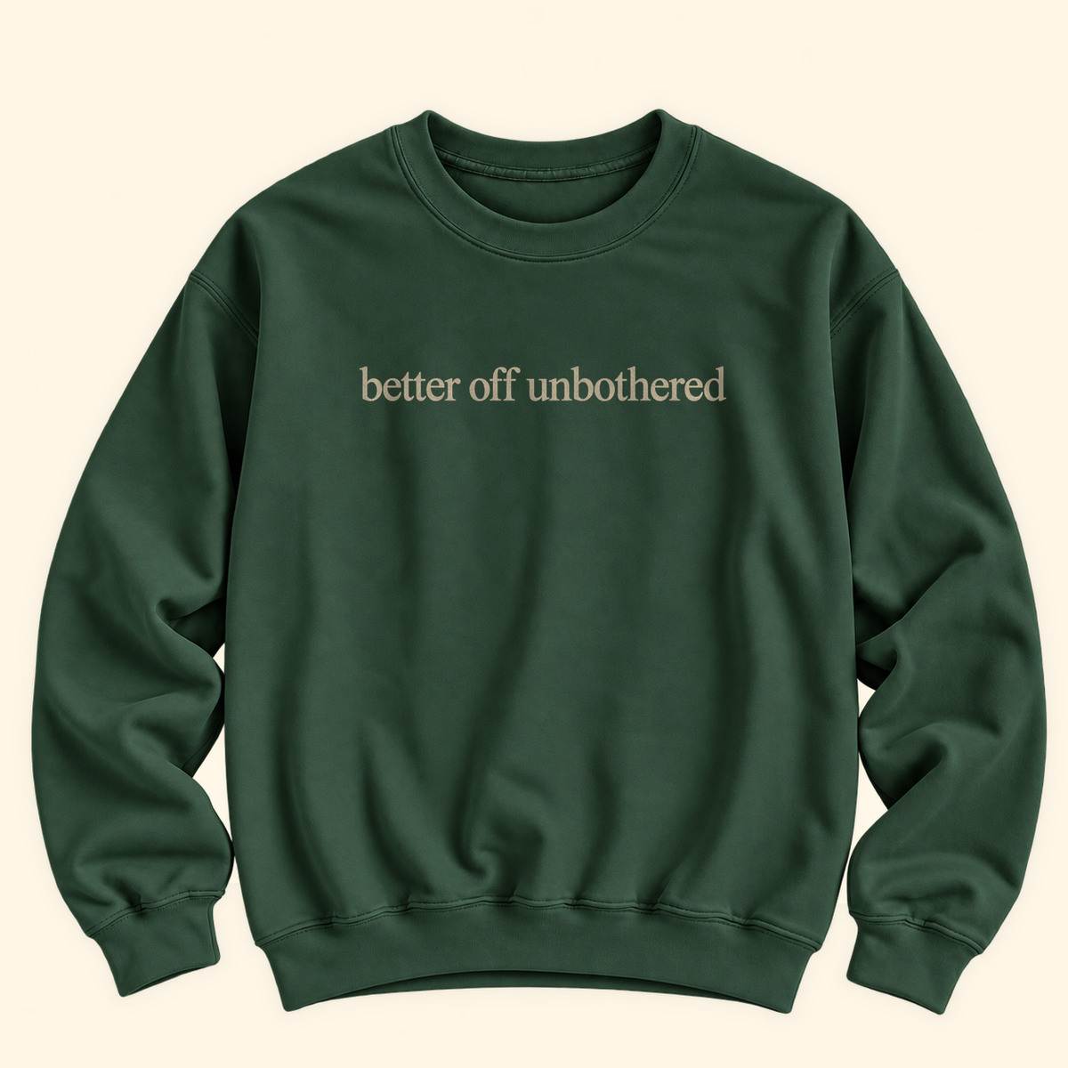 better off unbothered
