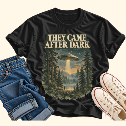 they came after dark