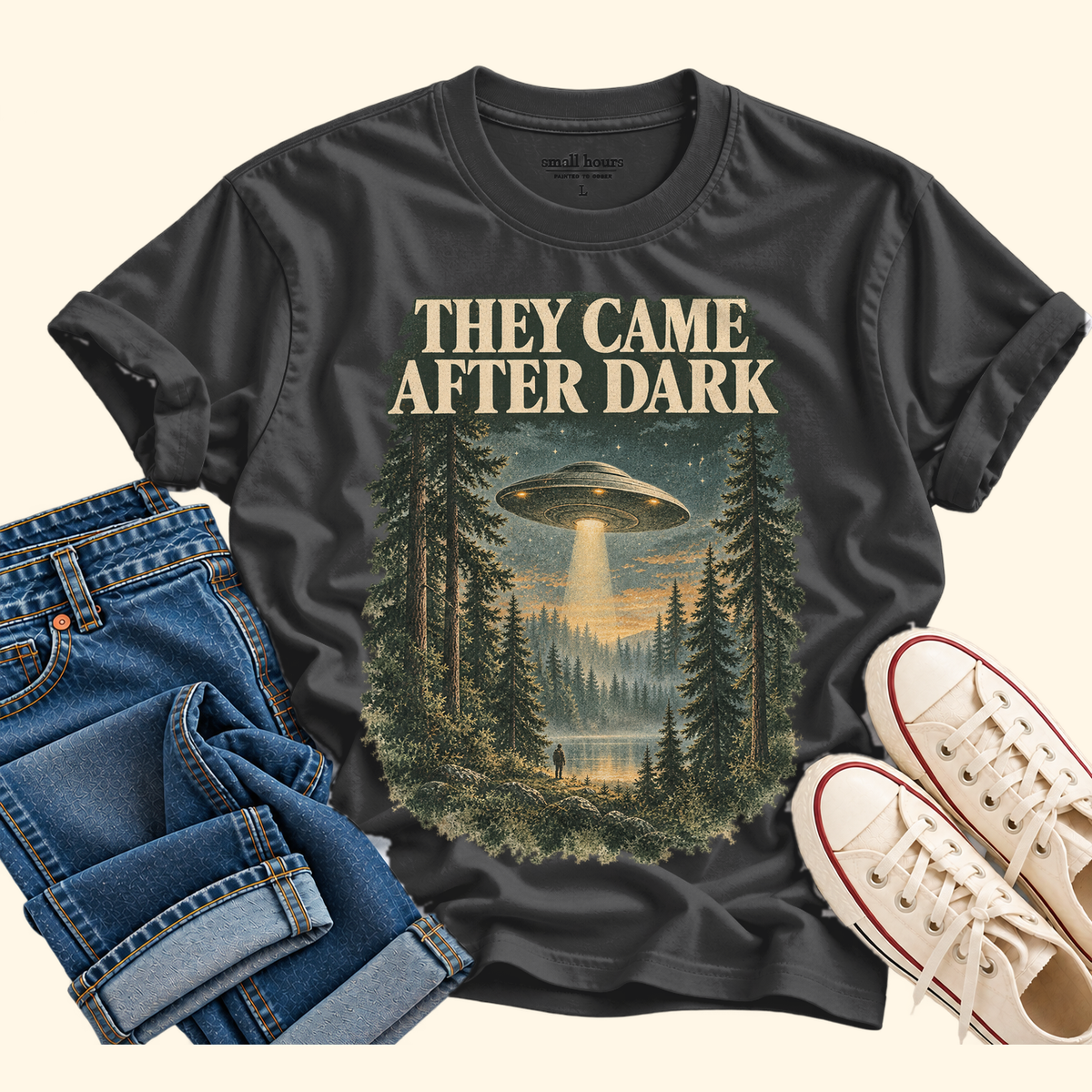 they came after dark