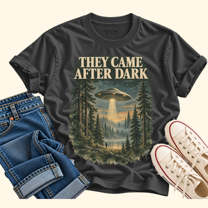 they came after dark