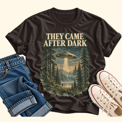 they came after dark