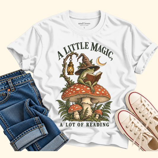 a little magic, a lot of reading