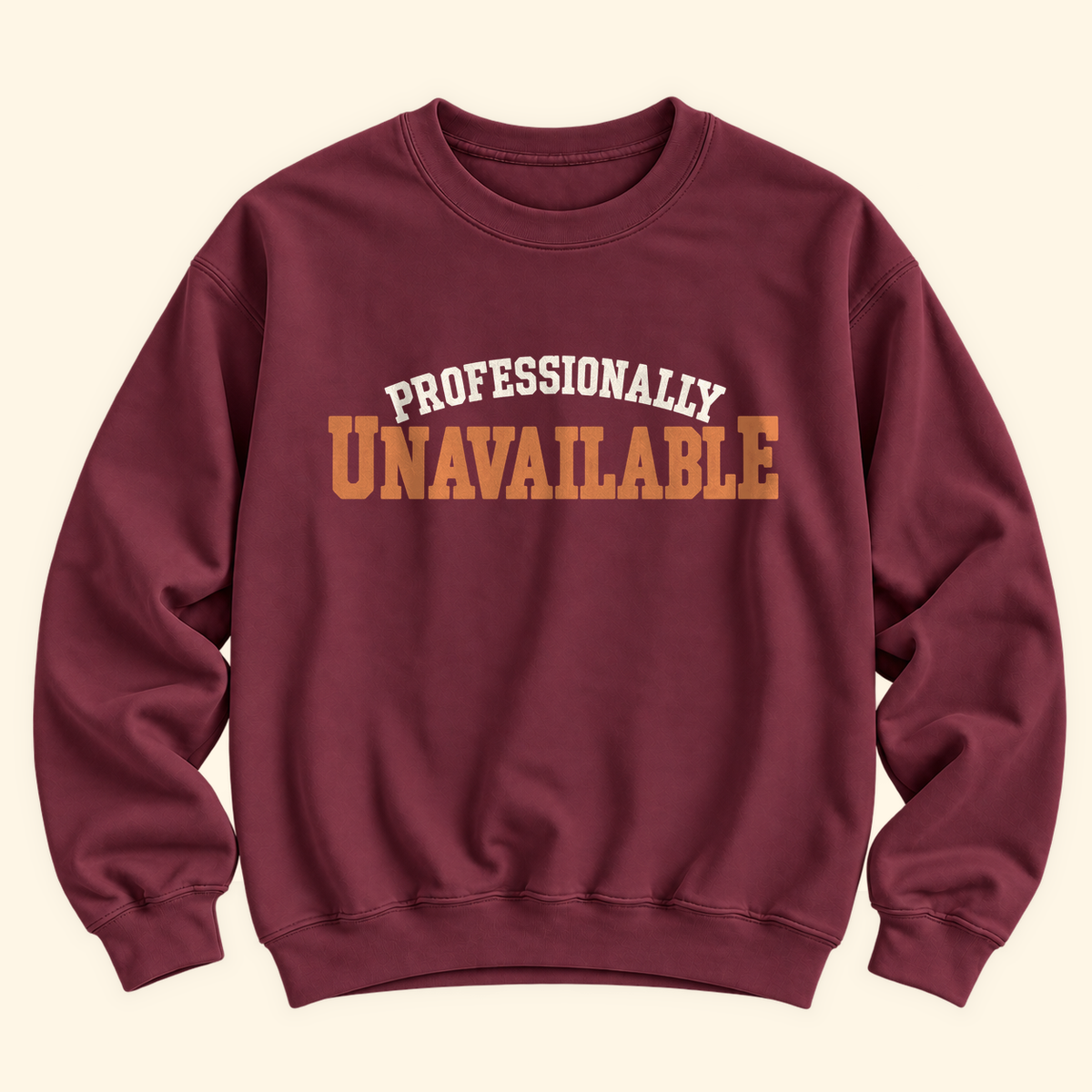 professionally unavailable