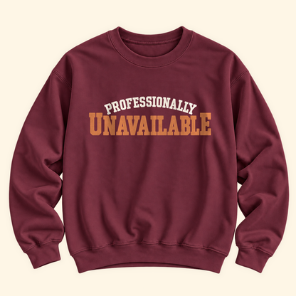 professionally unavailable