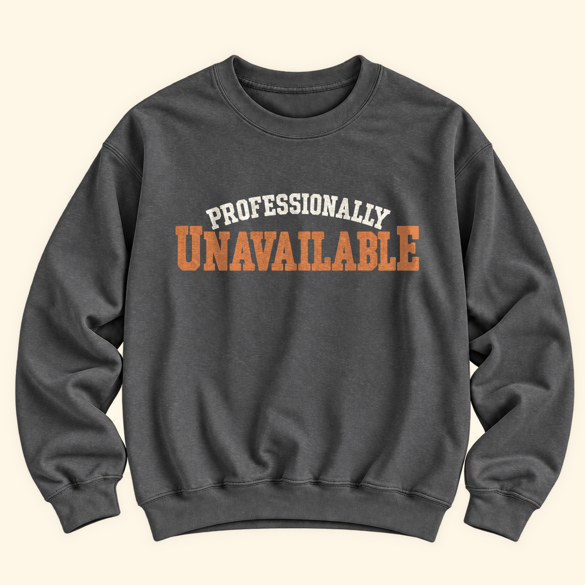 professionally unavailable