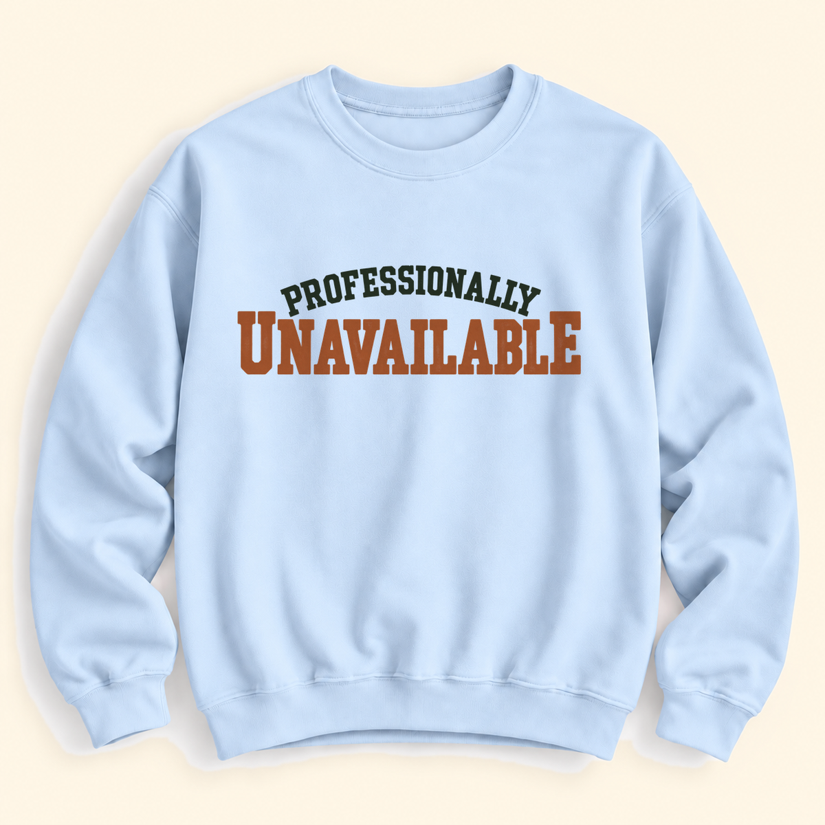 professionally unavailable