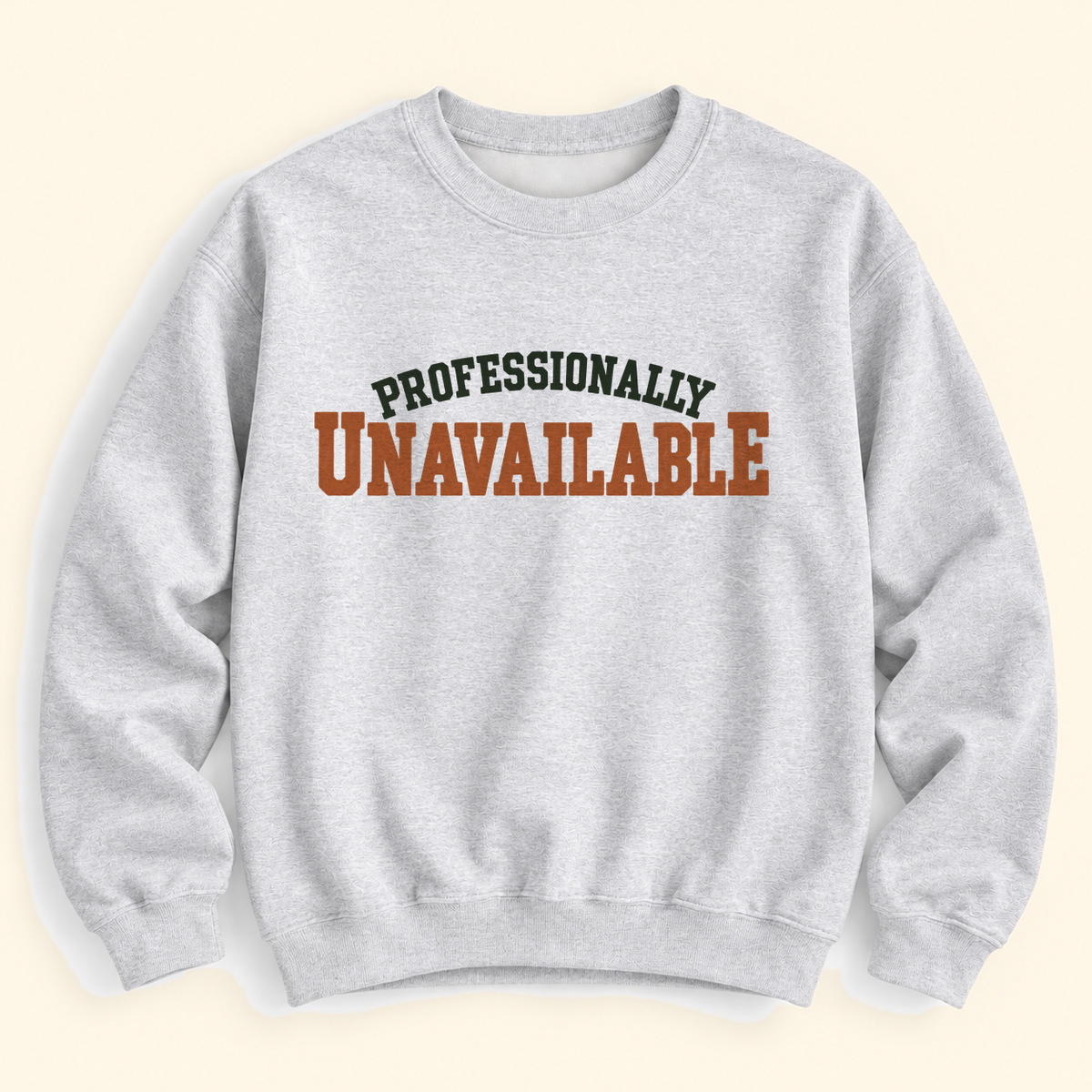 professionally unavailable