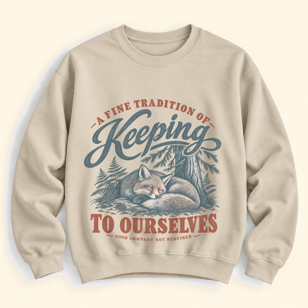 keeping to ourselves