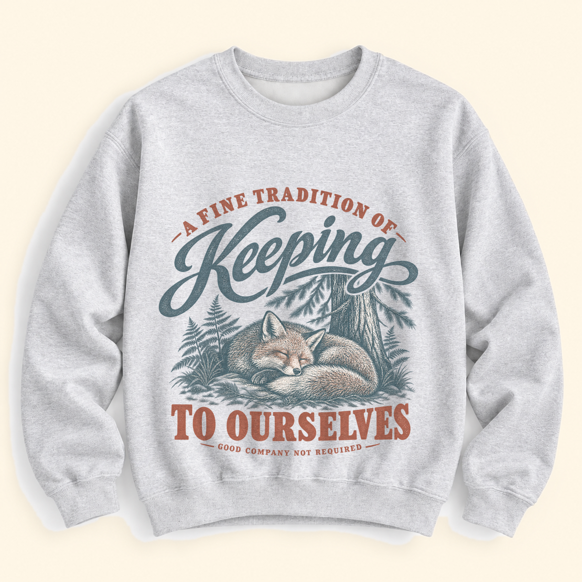 keeping to ourselves